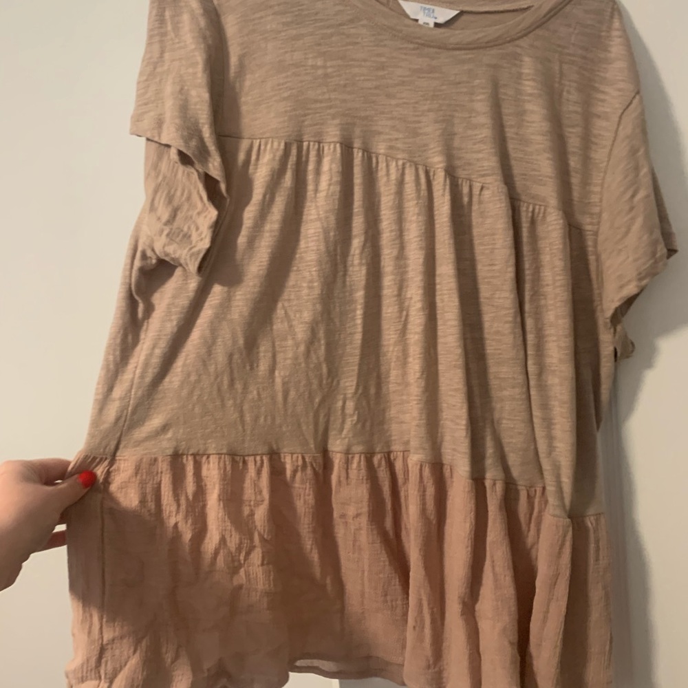 Never worn! Tiered flowy top